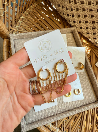 Monica Hoop Earring