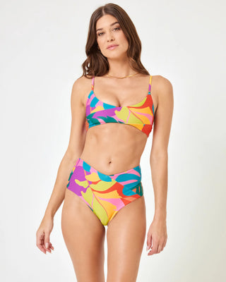 Printed High Tide Bikini Bottom (CPA)