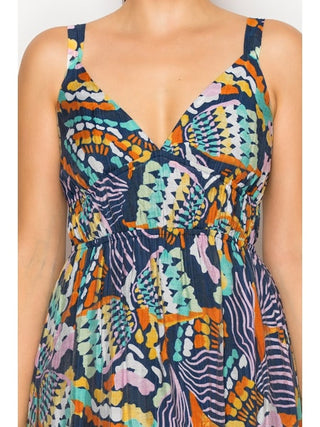 CHROMATIC ODYSSEY MAXI DRESS