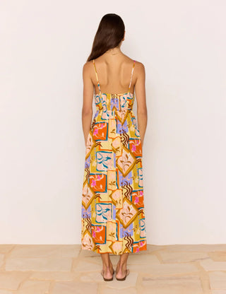 Rosin Midi Dress (Multi)