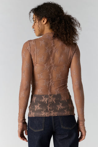 Lady Lux Layering Top (Chocolate Malt)