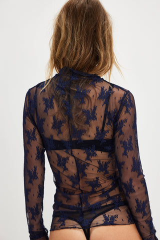 Lady Lux Layering Top (Deeper Iris)