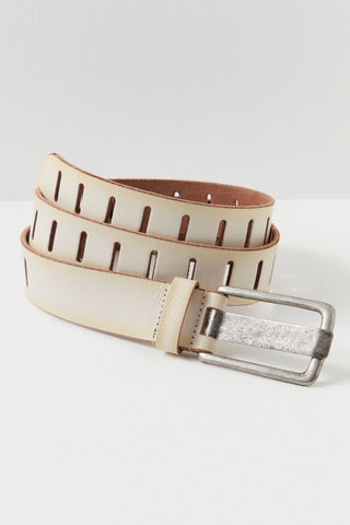 WTF JONA BELT (Distressed Ivory)