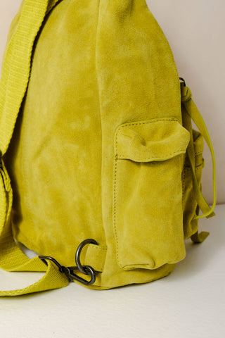 Oxford Suede Sling (CHARTREUSE)