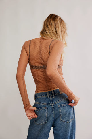 MINDING MY BUSINESS TOP (Soft Wood) ONLINE EXCLUSIVE