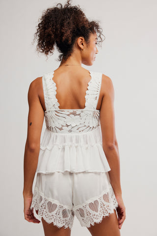 PETAL PARTY SHAPELESS Cami (Clean Ivory)