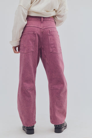 MINIMALIST MOXIE BOYFRIEND (Washed Berry)