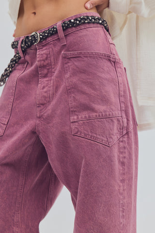 MINIMALIST MOXIE BOYFRIEND (Washed Berry)