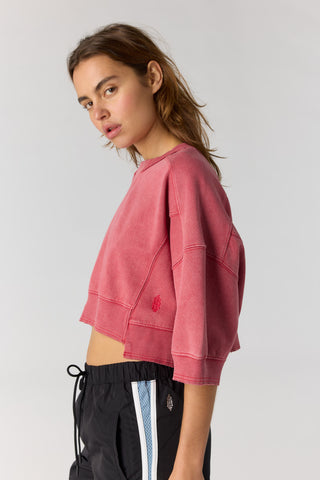 SHO SLEEVE INTERCEPT PULLOVER (Candy Apple)