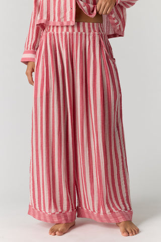 ONE AND DONE PJ PANT (Red Combo)