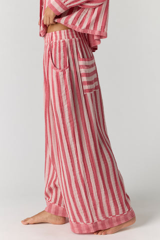 ONE AND DONE PJ PANT (Red Combo)