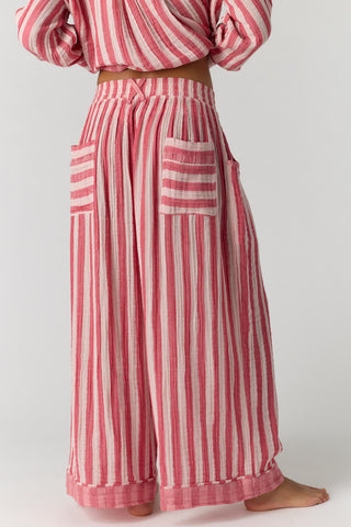 ONE AND DONE PJ PANT (Red Combo)