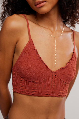 HEIRLOOM SEAMLESS BRALETTE (Canyon Sunset)