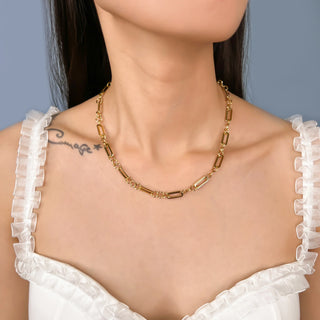 Twist Paperclip Necklace