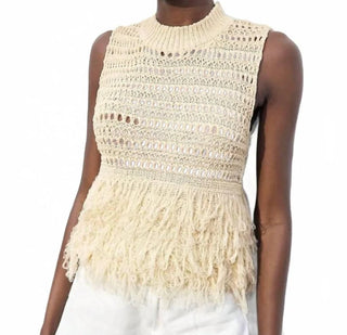 Montauk Sweater Vest (Off White) ONLINE EXCLUSIVE