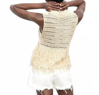 Montauk Sweater Vest (Off White) ONLINE EXCLUSIVE
