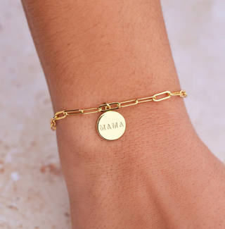 Mama Coin Bracelet (Gold)