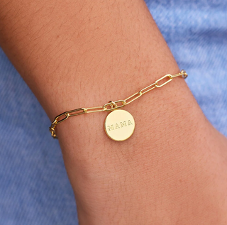 Mama Coin Bracelet (Gold)
