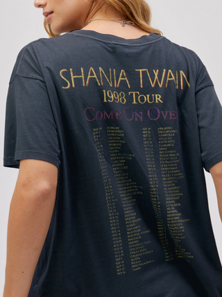 Twain Come On Over 1988 Tour Merch Tee (VNBLK)