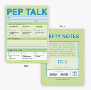 Pep Talk Nifty Note (Pastel Version)