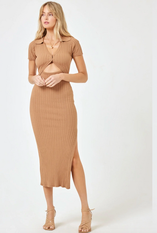 Lena Dress (Camel)