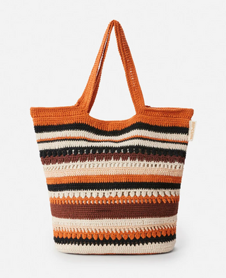 Ellis Crochet 37L Tote Bag (Cinnamon)
