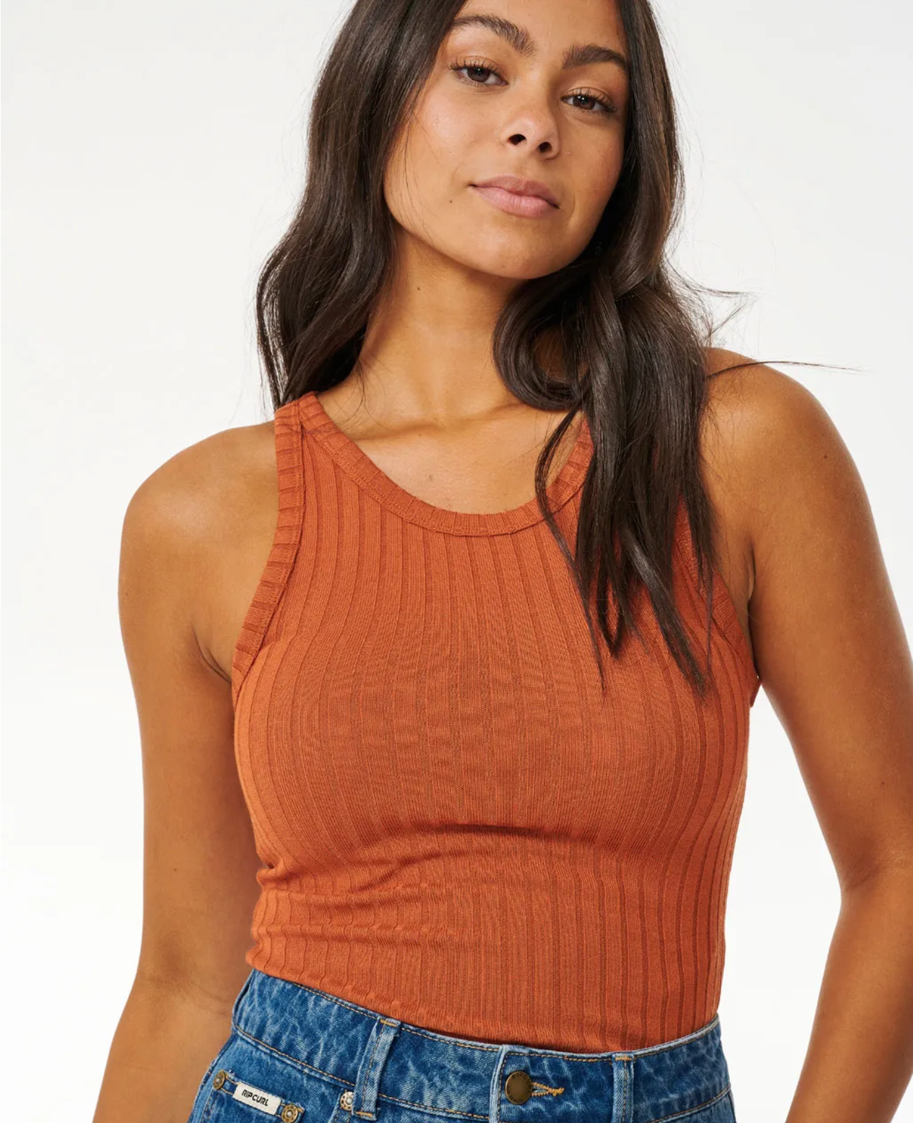 Rib Tank Top (Auburn) – Ashe Couture, Inc