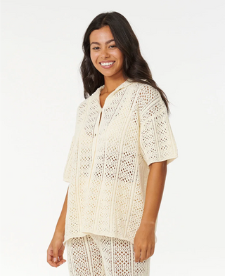 Pacific Dreams Crochet Shirt (Natural)