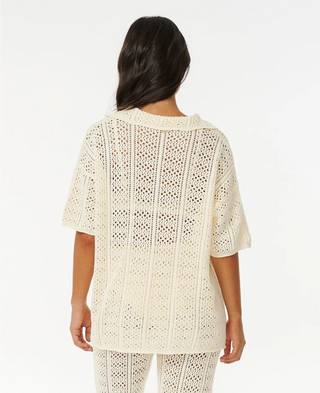Pacific Dreams Crochet Shirt (Natural)