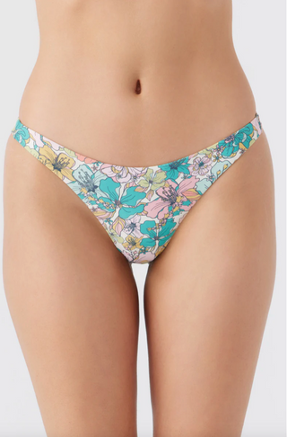 JANIS FLORAL HERMOSA SKIMPY BOTTOMS (MUL)