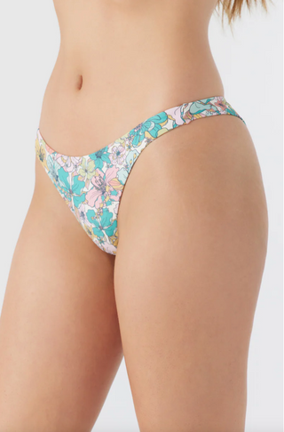 JANIS FLORAL HERMOSA SKIMPY BOTTOMS (MUL)