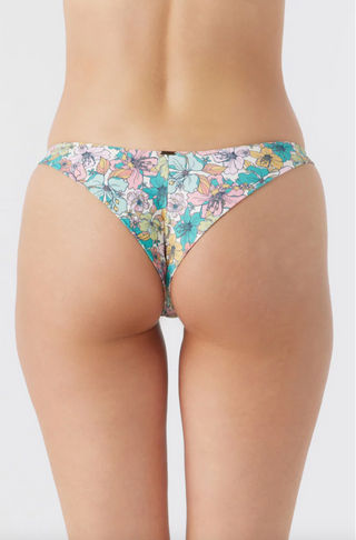 JANIS FLORAL HERMOSA SKIMPY BOTTOMS (MUL)