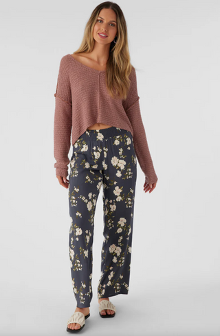 JONIE KENDRA FLORAL BEACH PANTS (CHA)