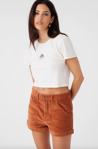 DIEDRE CORDUROY 5-POCKET SHORTS (SIE)