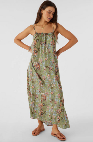 DANYKA WILLIAM PRINT MAXI DRESS (OGN)