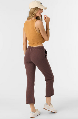 KARMA FRENCH TERRY CROPPED LOUNGE PANTS (CHO)