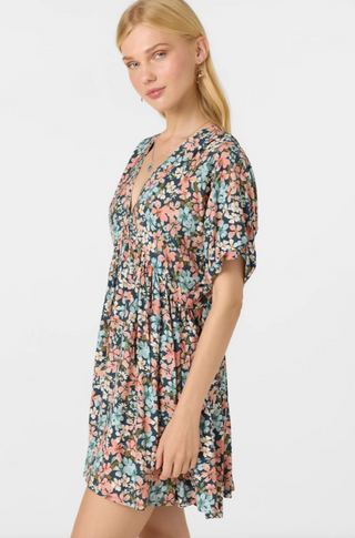 ROSEMARY TERRECE FLORAL SHORT DRESS (SLT)