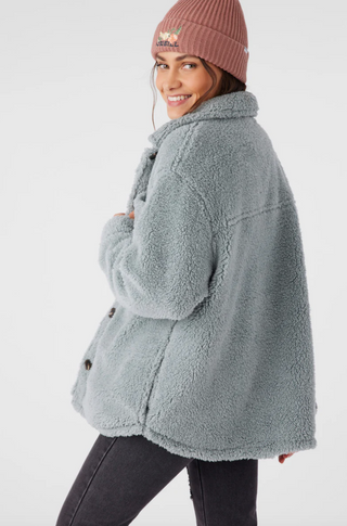 HEATH HIGH PILE OVERSIZED FLEECE JACKET (SLB) ONLINE EXCLUSIVE