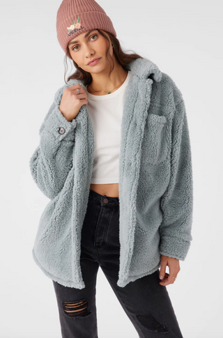 HEATH HIGH PILE OVERSIZED FLEECE JACKET (SLB) ONLINE EXCLUSIVE