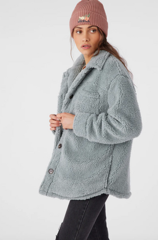 HEATH HIGH PILE OVERSIZED FLEECE JACKET (SLB) ONLINE EXCLUSIVE