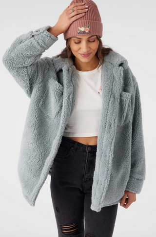 HEATH HIGH PILE OVERSIZED FLEECE JACKET (SLB) ONLINE EXCLUSIVE