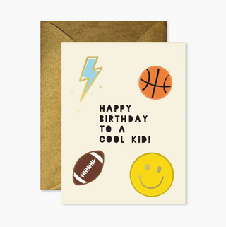 Cool Kid Birthday Greeting Card