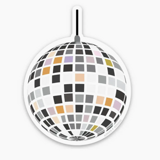 Disco Ball Vinyl Sticker