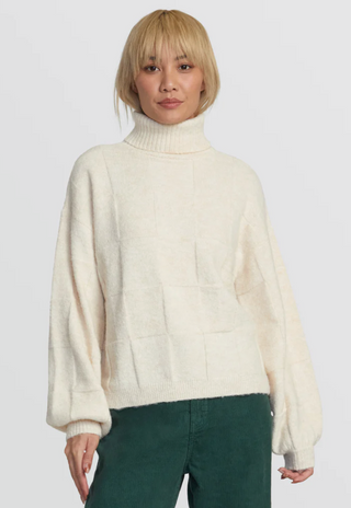 VINEYARD TURTLENECK SWEATER (OAT)