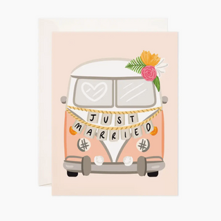 Getaway Van Greeting Card