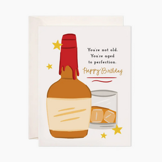 Whiskey Birthday Greeting Card