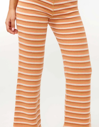 Bobbi Stripe Pant (Peach)