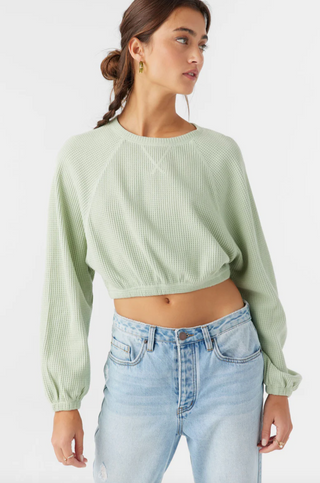 TOUR WAFFLE KNIT SLOUCHY TOP (DSG) ONLINE EXCLUSIVE