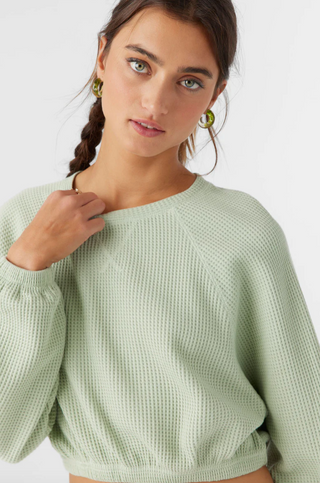 TOUR WAFFLE KNIT SLOUCHY TOP (DSG) ONLINE EXCLUSIVE