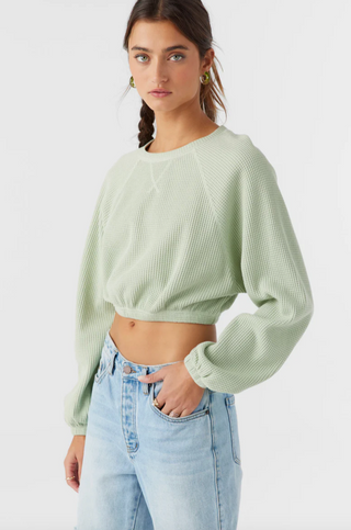 TOUR WAFFLE KNIT SLOUCHY TOP (DSG) ONLINE EXCLUSIVE